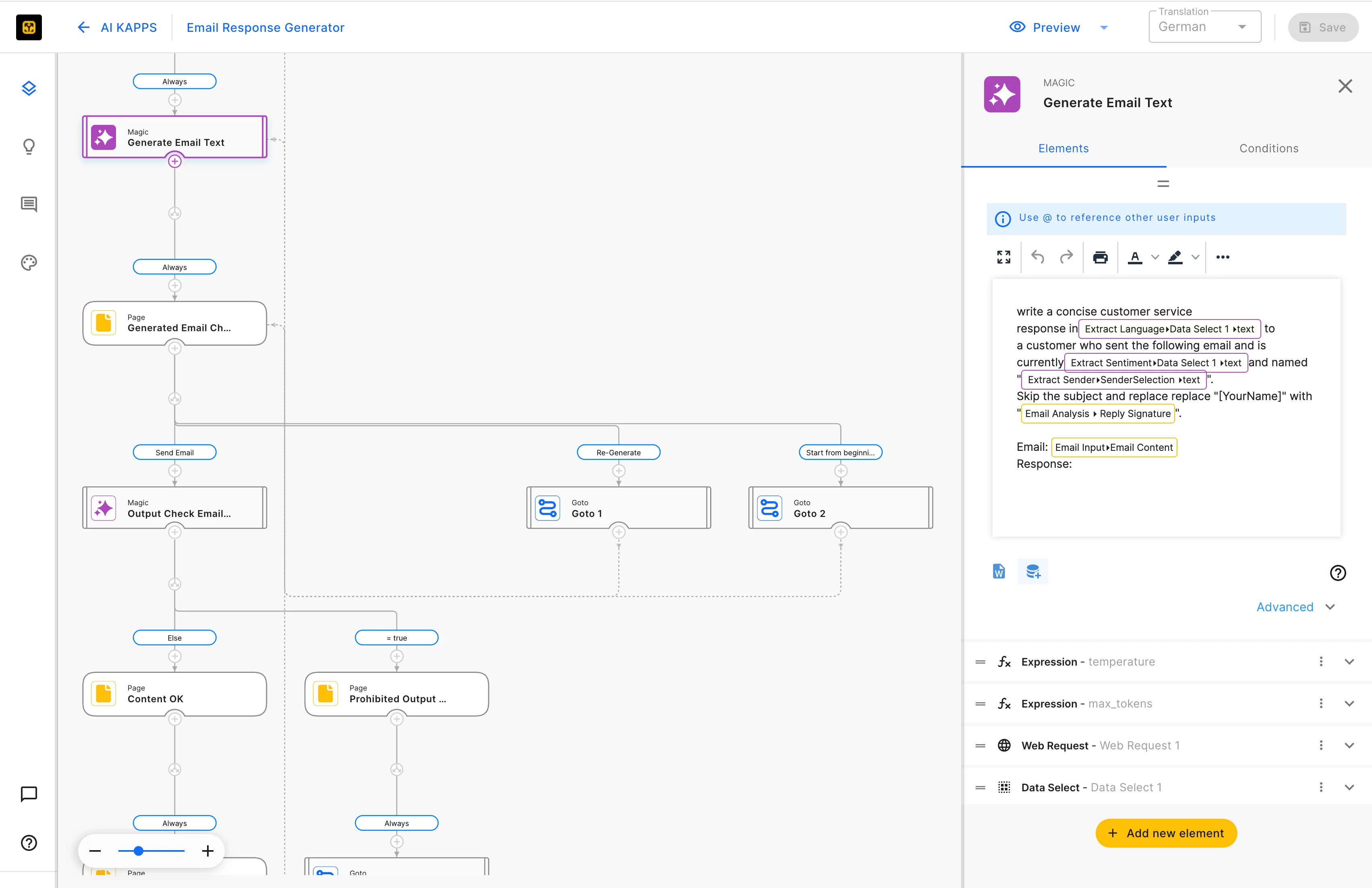 UNOY AI-Email-Response Generator